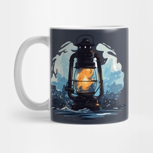 A Guiding Light Flame Lantern Mug